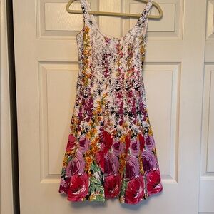 Nine West Floral Multicolor Dress